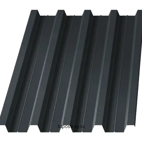Профнастил Н60 антрацит RAL 7016 0,3 мм
