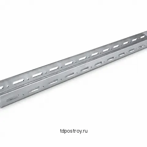 Швеллер перфорированный ШП К225 32х16х2х2000 мм