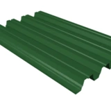 Профнастил Н75 зелёный RAL 6002 0,5 мм