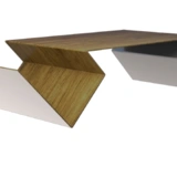 Угол внутренний сложный 93х41х3000 дуб 3D декоративное покрытие для сайдинга экобрус и блок-хаус